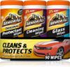 Armor All Protectant, Glass & Cleaning Wipes, 30 Count