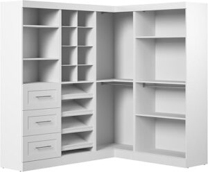Bestar Pur 83W Walk-in Closet Organizer