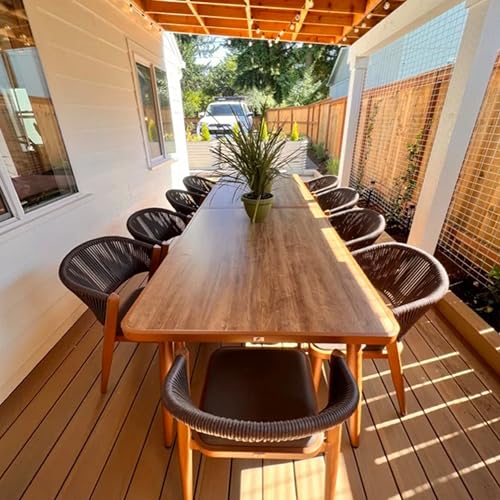 PURPLE LEAF Patio Table And Chairs Set With Cushions - Image 2