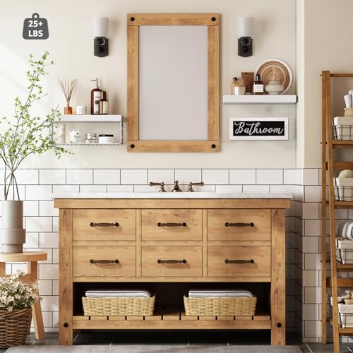 QEEIG Bathroom Shelves Wall Mounted 020WW - Image 4