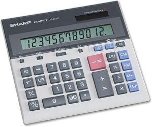Sharp QS-2130 Commercial Desktop Calculator