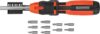 BLACK+DECKER Ratcheting Screwdriver, 10 Bit (BDHT68000)