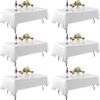 EMART Rectangle Table Cloth, 60 x 102 Inch