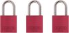 ABUS Red 72/30 Lockout Safety Padlock Set