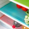 AKINLY Refrigerator Mats Liners, 9 Pack, Multi-Color