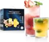 ISMASOAN Ribbed Glassware Set, 12 Pieces