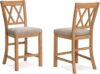 Signature Design by Ashley Rustic Armless Counter Height Bar Stool Set