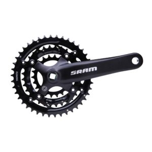 SRAM S600 Crankset – 3×8 Speed, 175mm, Black
