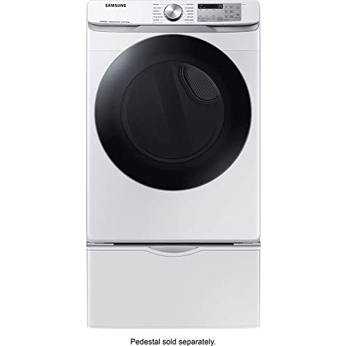 SAMSUNG 7.5 Cu. Ft. White Smart Electric Dryer - Image 3