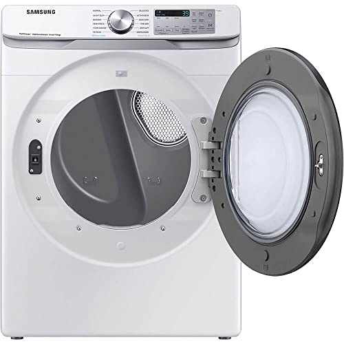 SAMSUNG 7.5 Cu. Ft. White Smart Electric Dryer - Image 5