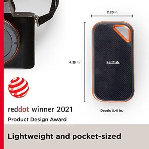 SanDisk 4TB Extreme PRO Portable SSD SDSSDE81-4T00-G25
