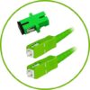 PacSatSales SC/APC Fiber Optic Cable 10ft