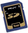 PNY SD Memory Card 1GB (P-SD1G-RF3)