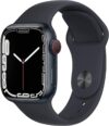 Apple Series 7 GPS + Cellular, 45mm Aluminum