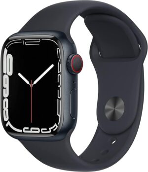 Apple Series 7 GPS + Cellular, 45mm Aluminum