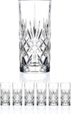 Le’raze Set Of 6 Crystal Highball Glasses