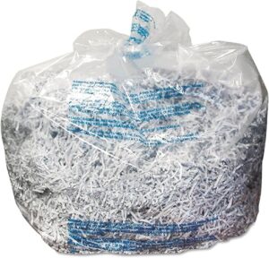 GBC Shredder Bags, Plastic, 30-60 Gallon, 100/Pack (1145482)
