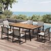 EAST OAK Signature 7 Piece Outdoor Dining Set