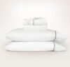 BOLL & BRANCH Signature Embroidered Split King Sheet Set