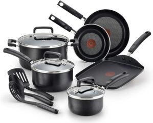 T-Fal Signature Nonstick Cookware Set, 12 Piece