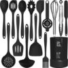 AOTHOD Silicone Cooking Utensils Set – Heat Resistant Kitchen Tools
