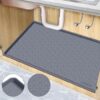 CANIVI Silicone Waterproof Under Sink Mat, 34″ x 22