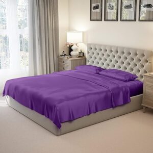 Mulberry Park Silks Silk Sheet Set – 22 Momme, Queen Size