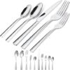 Brightown Silverware Set, 45-Piece Stainless Steel