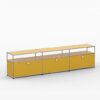 ASLEOGO Simple Metal Storage Cabinet With Lock