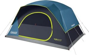 Coleman Skydome Dark Room Tent Blocks Sunlight