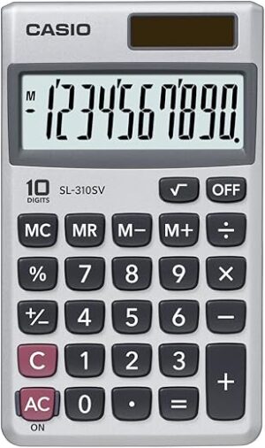 Casio SL-310SV Solar Powered Calculator