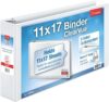 Cardinal Slant-D Ring 11″ x 17″ ClearVue Binders