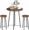 VECELO Small Bar Table And Chairs Set