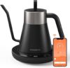 CROWNFUL Smart Electric Gooseneck Kettle, 0.8L Capacity