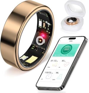 GYSOA Smart Fitness Tracker Ring For Men Women