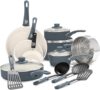 GreenLife Soft Grip 16 Piece Cookware Set
