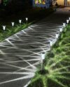 HENRE Solar Pathway Lights Outdoor Waterproof IP65