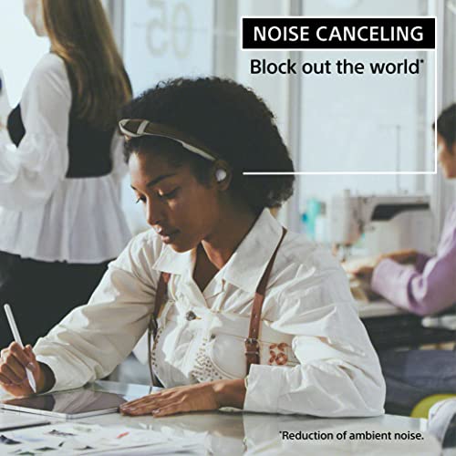 Sony WF-C700N Wireless Noise Canceling Earbuds, Black - Image 3