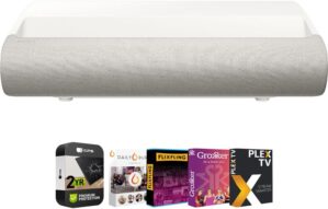 SAMSUNG SP-LPU7DSAXXZA 120″ 4K Ultra Short Throw Projector Bundle
