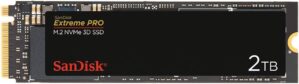 SanDisk SSD HDD Extreme Pro M.2, 2 TB