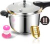 Peterboo Stainless Steel 8 qt Pressure Cooker Induction