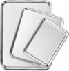 Wildone Stainless Steel Baking Sheet Set, 3-Piece