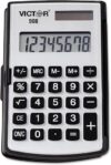 Victor Standard Function Calculator, Black, 908