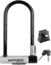 Kryptonite Standard Heavy Duty Bicycle U-Lock, Black