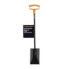 Fiskars Steel Square Garden Spade Shovel