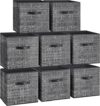 SONGMICS Storage Cubes, 13-Inch Fabric Bins, UROB833B01