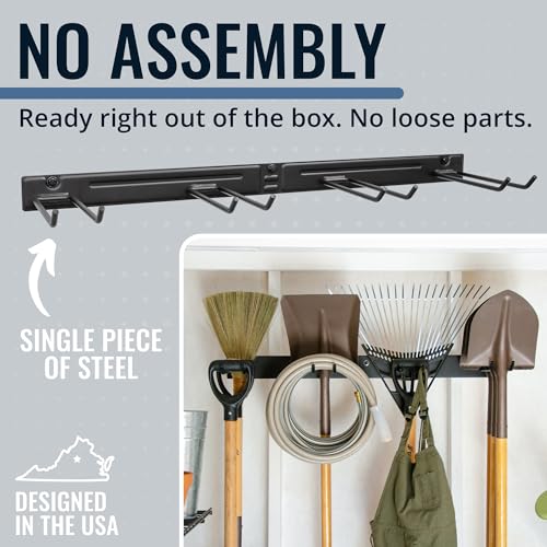StoreYourBoard Garden Tool Organizer Wall Mount, Industrial - Image 2