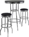 Winsome Summit Dining Furniture, Black/Metal