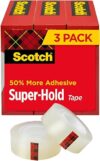Scotch Super-Hold Tape, 3 Rolls, 700K3