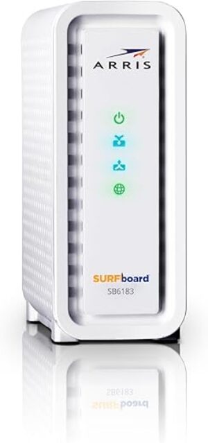 ARRIS Surfboard SB6183 Cable Modem, White